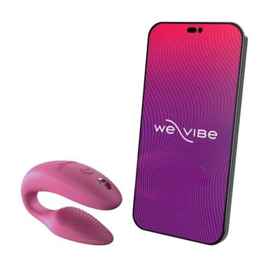 Инновационный смарт вибратор We Vibe Sync 2 Rose для пары, розовый