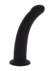Фаллоимитатор страпон Taboom Strap-On Dong Large черного цвета, 16 см х 3.8 см