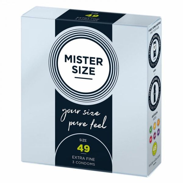 Презервативи Mister Size 49mm pack of 3