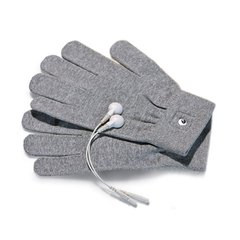 Рукавички для електростимуляції Mystim Magic Gloves сірі