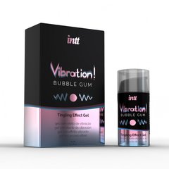 Рідкий вібратор Intt Vibration Bubble Gum 15 мл