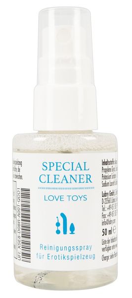 Спрей для догляду за іграшками-Special Cleaner Love Toys, 50 мл