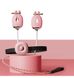 Зажимы для сосков с вибрацией Qingnan No.2 Vibrating Nipple Clamps Pink