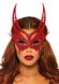 Блискуча маска диявола Leg Avenue Glitter devil mask O/S