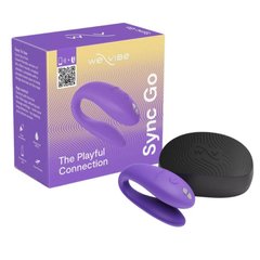 Вибратор для пар We-Vibe Sync Go Light Purple, фиолетовый