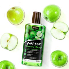Съедобное массажное масло с разогревающим эффектом WARMup Green Apple 150 мл