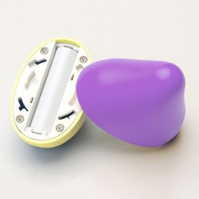 Вибратор для клитора Iroha Mini, фиолетово-желтый