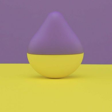 Вибратор для клитора Iroha Mini, фиолетово-желтый