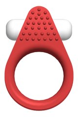 Ерекційне кільце Dream Toys з рельєфним виступом, червоне