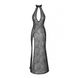 Сексуальное длинное леопардовое платье Noir Handmade F288 Noir Dress long - black - L
