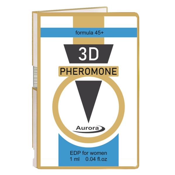 Пробник парфуми з феромонами жіночі 3D Pheromone 45 Plus 1 мл
