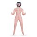 Надувна секс-лялька з трьома отворами, зі знімним мастурбатором, бежева, 155 см