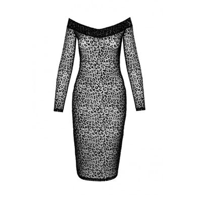 Сексуальна сукня із леопардовим принтом  F284 Noir Handmade