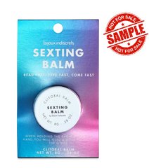 Тестер/Бальзам для клітора SEXTING BALM аромат імбиру Bijoux (при покупці 10 од., 1 тестер за 1 грн)
