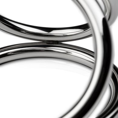 Эрекционное кольцо металлическое, тройное