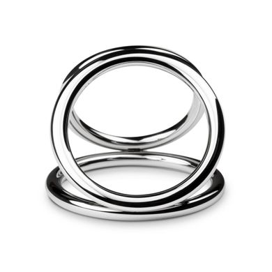 Эрекционное кольцо металлическое, тройное